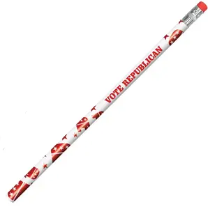 Political Foil Pencil - Republican