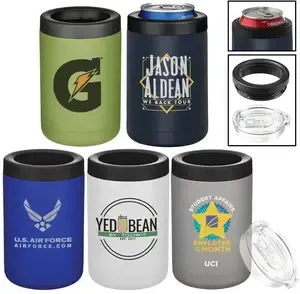 Custom 2 in 1 Vacuum Insulated Can Holder and Tumbler