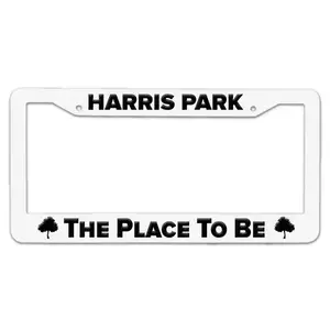 Personalized ABS Logo License Plate Frame