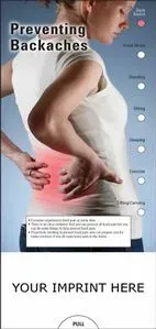 Preventing Backaches Slide Chart