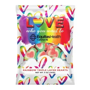 Pride Digibags with Triple Layer Hearts