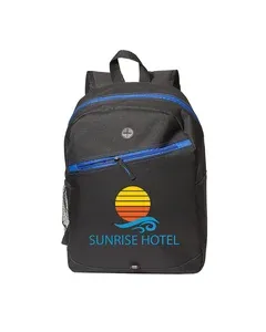 Prime Line Front Zipper Color Laptop Backpack