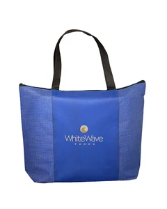 Prime Line Tonal Non-Woven Zipper Trade Show Tote Bag