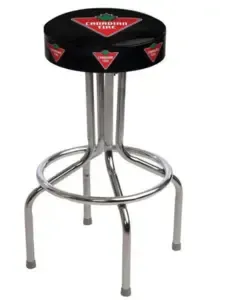 Counter Stool with Seat Logo