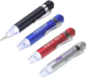 Personalized Quick-Reach 4-Bit Screwdriver Set with Light