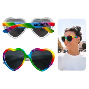 Rainbow Heart Sunglasses