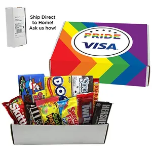 Rainbow Sugar Rush Candy Box - Large