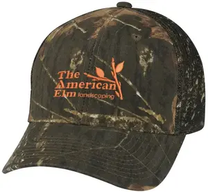 Realtree® And Mossy Oak® Hunter's Retreat Mesh Back Camouflage Cap