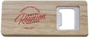 Custom Wood Bottle Opener