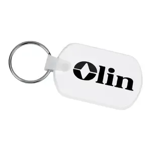 Personalized Rectangular Soft Key Tag