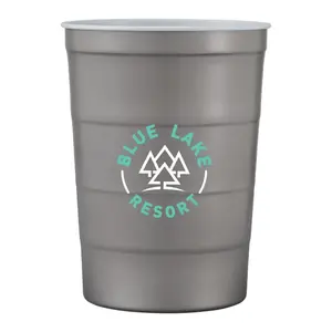 Custom Reusable Steel Chill-Cups™ - 16oz