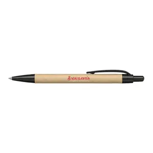 Personalized Recycled Paper Gel Pen with Click-Action