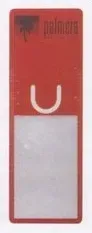 Red Bookmarker Magnifier w/Clip & 5" Ruler