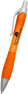 Rio Ballpoint Pen With Contoured Rubber Grip