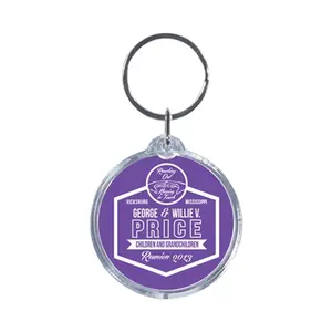 Round Acrylic Keytag (1 3/4")