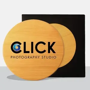 Round Bamboo Coaster
