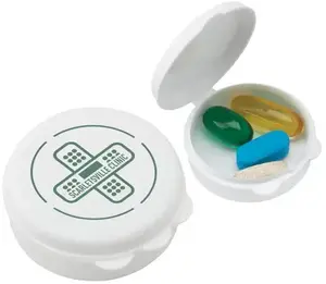 Custom Printed Round Pillbox