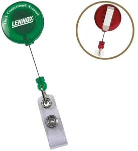 Custom Round Secure-A-Badge™