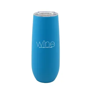 Rubberized Champagne Flute - 14 oz