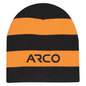 Rugby Stripe Knit Beanie