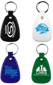 Custom Color Saddle Keychain for Business Promotion