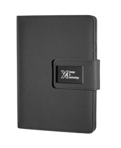 Custom SCX Design® Notebook A5 with Power Bank 4000 mAh