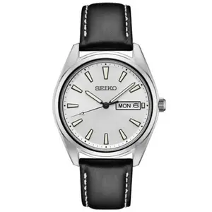 Seiko SUR447 Mens Essential SS Silver Dial