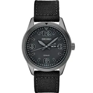 Seiko SUR495 Mens Essential Black Dial