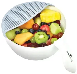 Imprinted Silicone Bowl Strainer