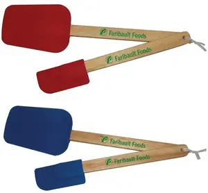 Logo Silicone Spatula Set