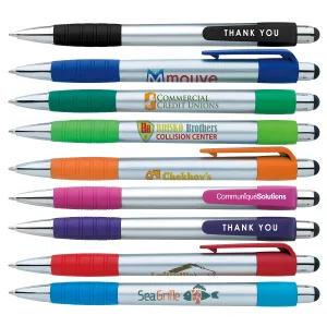 Custom Silver Element Stylus Pen