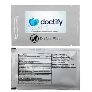 Single Pack Antibacterial Cleansing Wipes