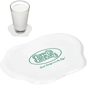 Custom Sip 'N Spill Recyclable Coaster