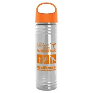 Slim Fit Bottle with Oval Crest Lid (24 oz.)