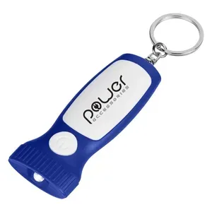 Promotional Slim LED Light Key Chain