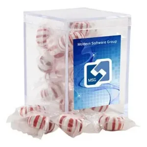 Small Acrylic Candy Box with Starlight Mints