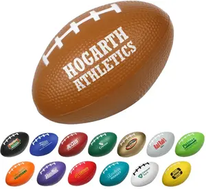 Custom Football Stress Ball (3")