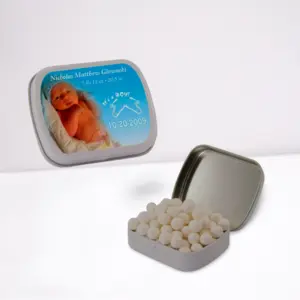 Small Fresh Breath Mint Tin (Sugar-Free & Signature Peppermint)