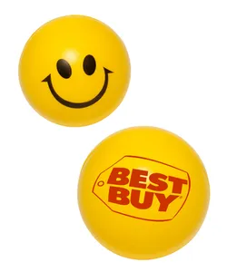 Smiley Face Stress Ball Relief Squeezer