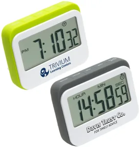 Custom Widescreen Kitchen Timer & Clock