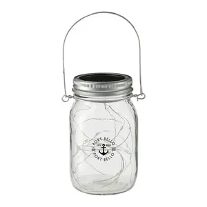 Custom Solar Power Mason Jar Light - 0.66oz