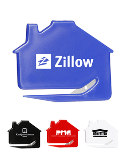 Solid Color House Shaped Letter Opener