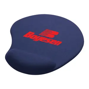 Custom Jersey Gel Mouse Pad with Wrist Rest