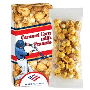 Sporty Caramel Corn and Peanuts Snack Box