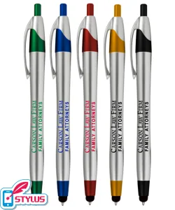Spring Colored Elegant Stylus Clicker Pen