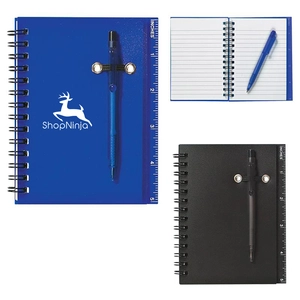 Spring Notebook with ruler