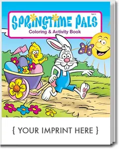 Springtime Pals Coloring Book