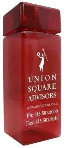 Square 28 Oz Tritan Bottle
