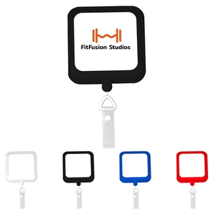 Square Badge Reel