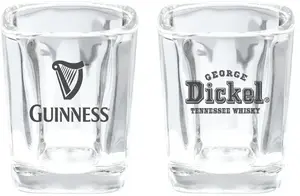 Promotional Laser Etched Shot Glass - 1.5 oz.